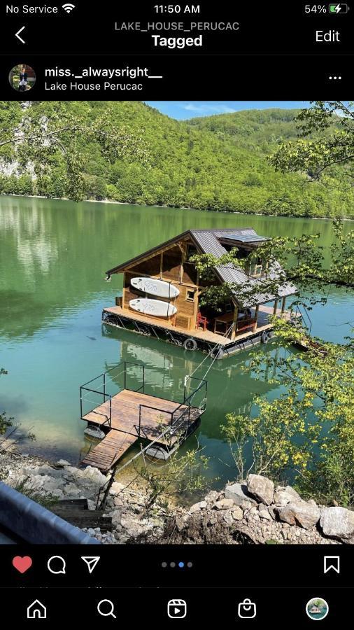 Lake House Perucac Rastiste Exteriör bild